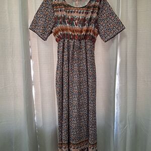 Floral Print Maxi Dress